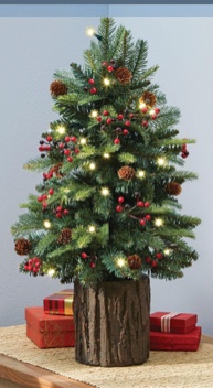 The Tabletop Prelit Christmas Tree