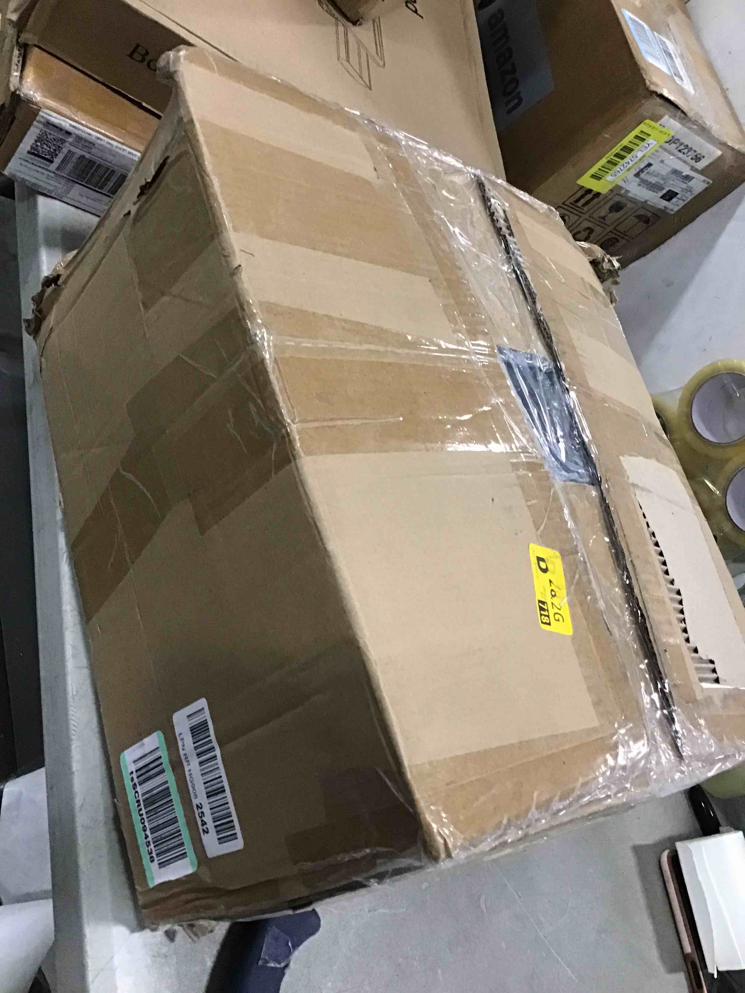 FLYCLE 7'9" x 18' Garage Floor Mat, Waterproof Containment Mat for Under Car, Non-Slip Heavy Duty Parking Mat Protects Garage Floor from Sand, Snow, Rain, Mud