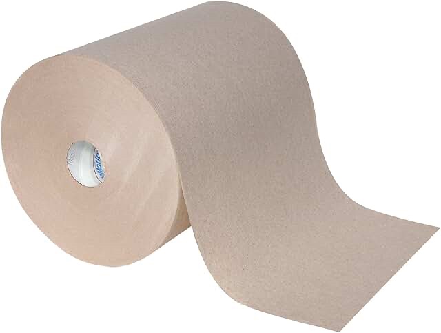 Georgia Pacific Enmotion 89480-IND High Capacity EPA Compliant Paper Towels, 10" x 800' Roll, Brown, Poly-Bag Protected (1 Individual Roll of 800') by enMotion