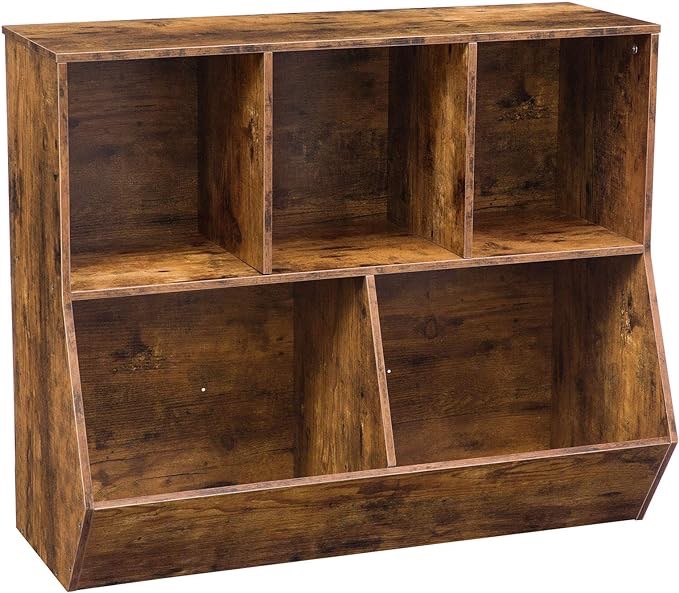 HOOBRO Kids bookshelf l rustic brown BF32CW01