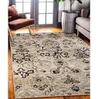 SUPERIOR Indoor Small Area Rug with Jute Backing, Oriental Floral Decor, Perfect for Living/ Dining Room, Office, Kitchen, Bedroom, Dorm, Entry, Hardwood, Augusta Collection, 3' x 5', Multi-Color