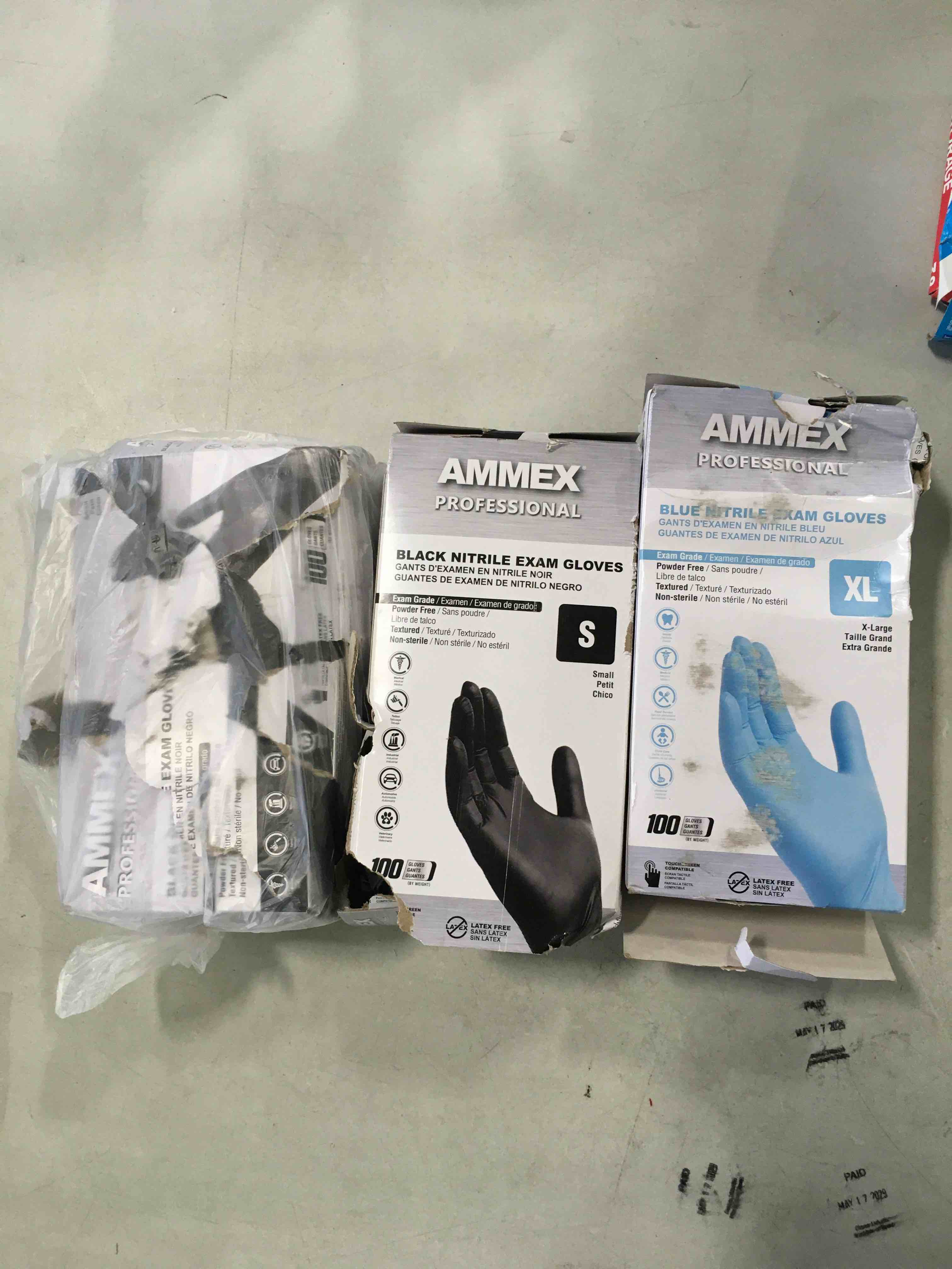 Assorted Gloves (Sizes and colors may vary)