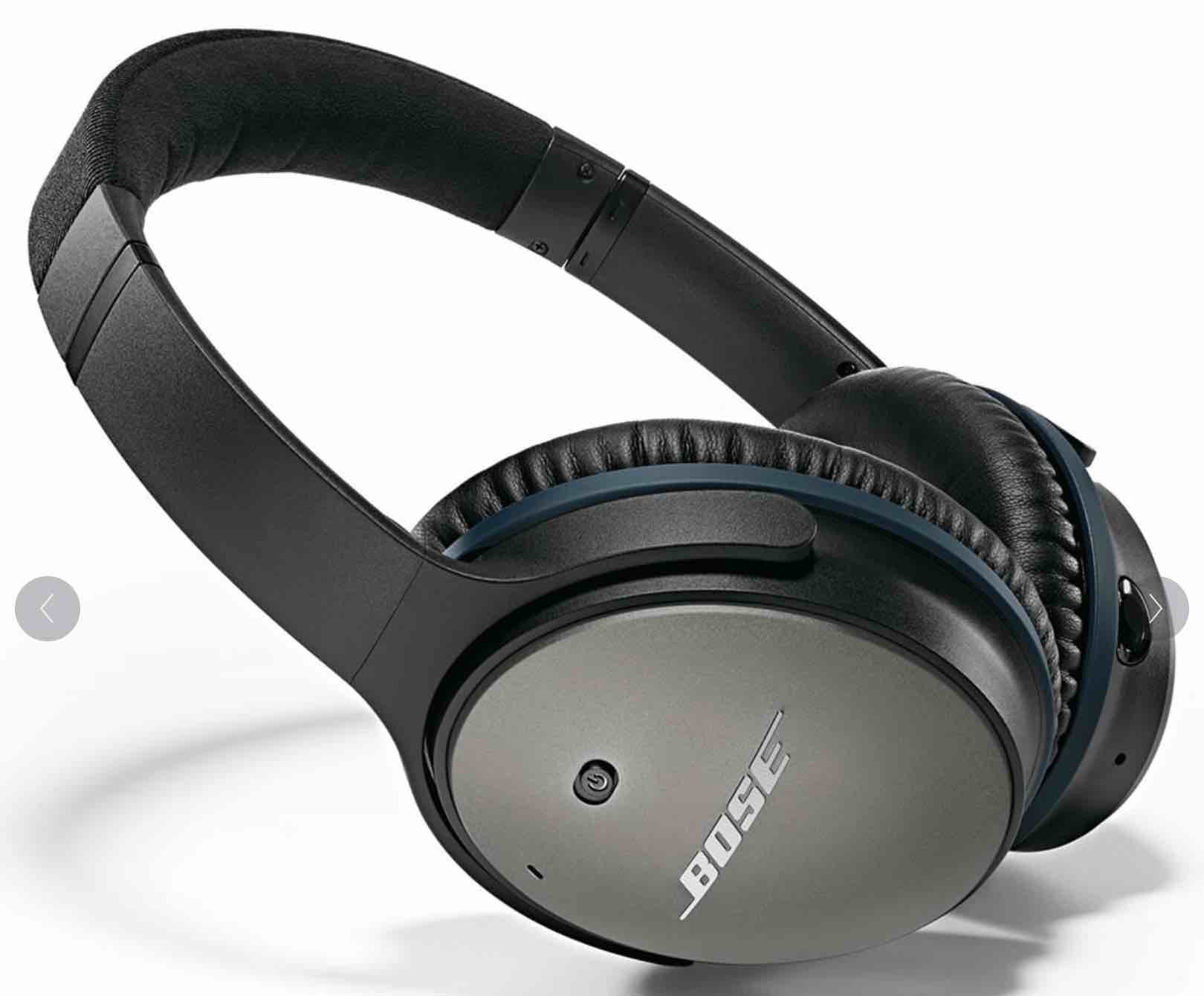 The Bose Quiet Comfort 25 Acoustic Noise Cancelling Headphones