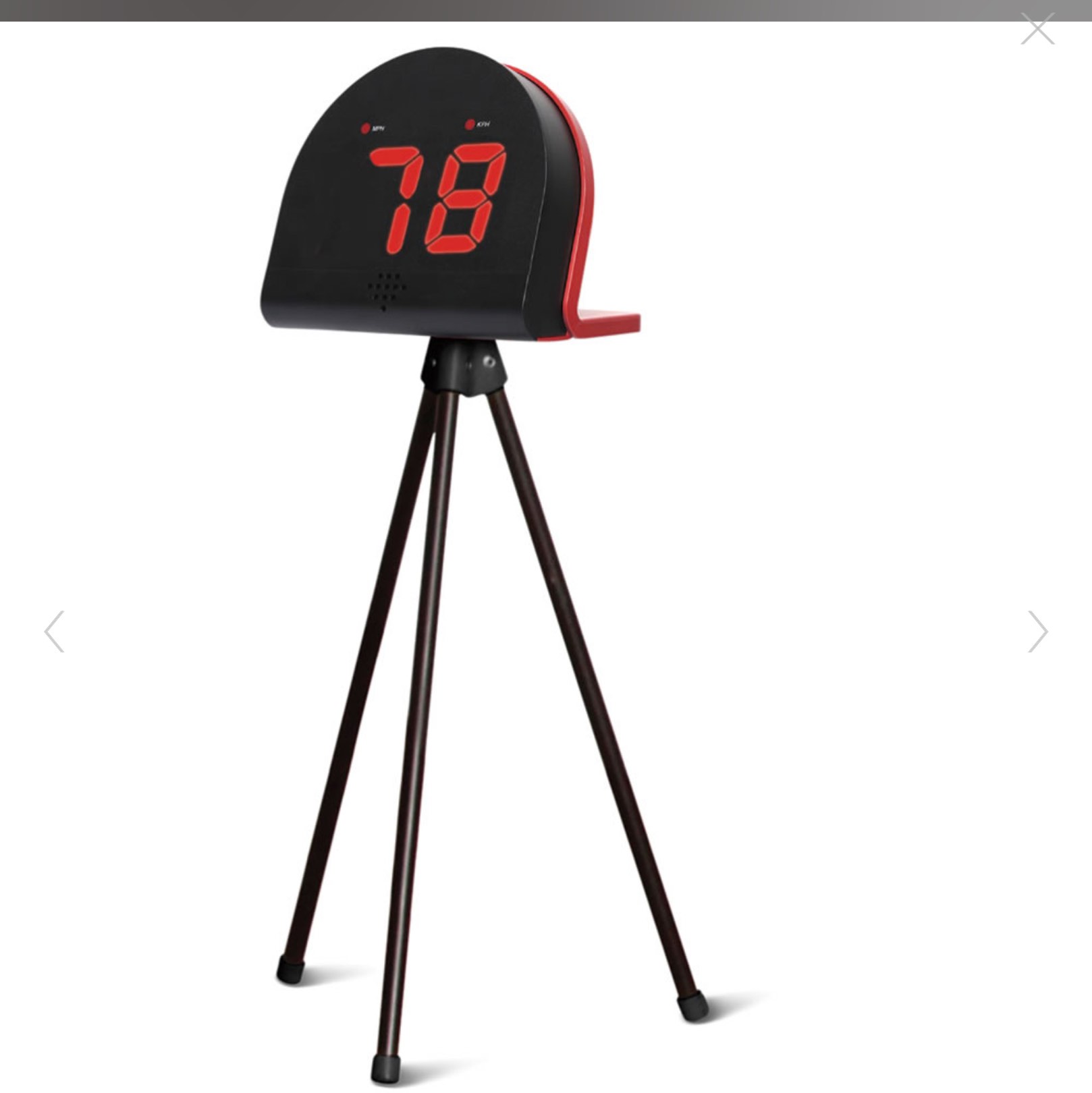 The Speed Sensing Pitching Trainer