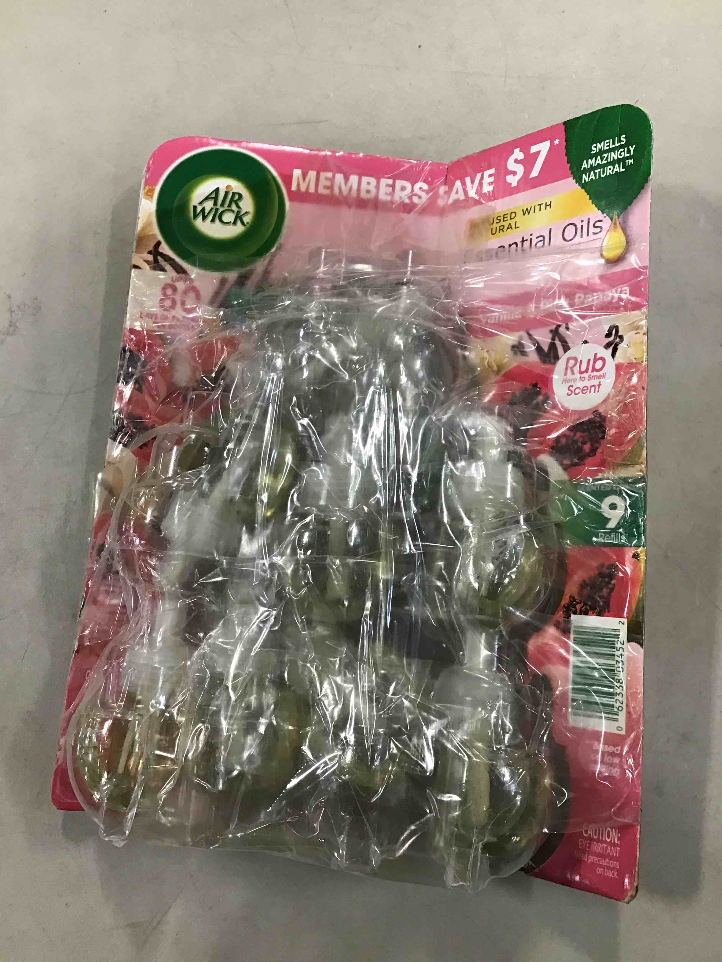 air wick vanilla pink papaya 9 refills