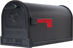 Arlington Post Mounted Mailbox