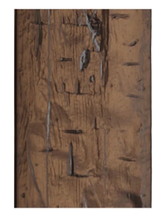 10" X 7" SAMPLE - Endurathane Faux Wood Beam W/ Catalog