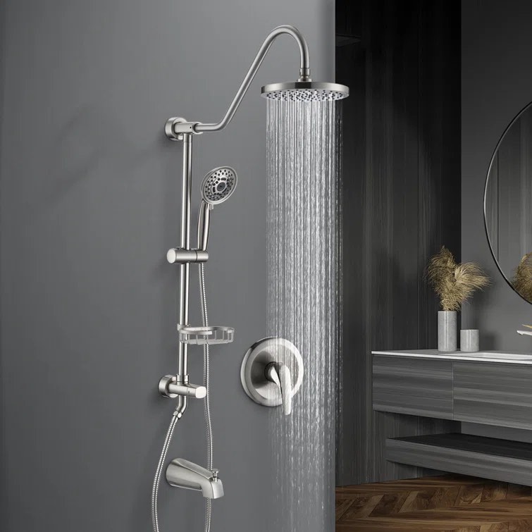 Tub and Shower Faucet with Rough-in Valve