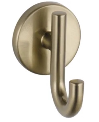 Trinsic Single Towel Hook Bath Hardware Accessory