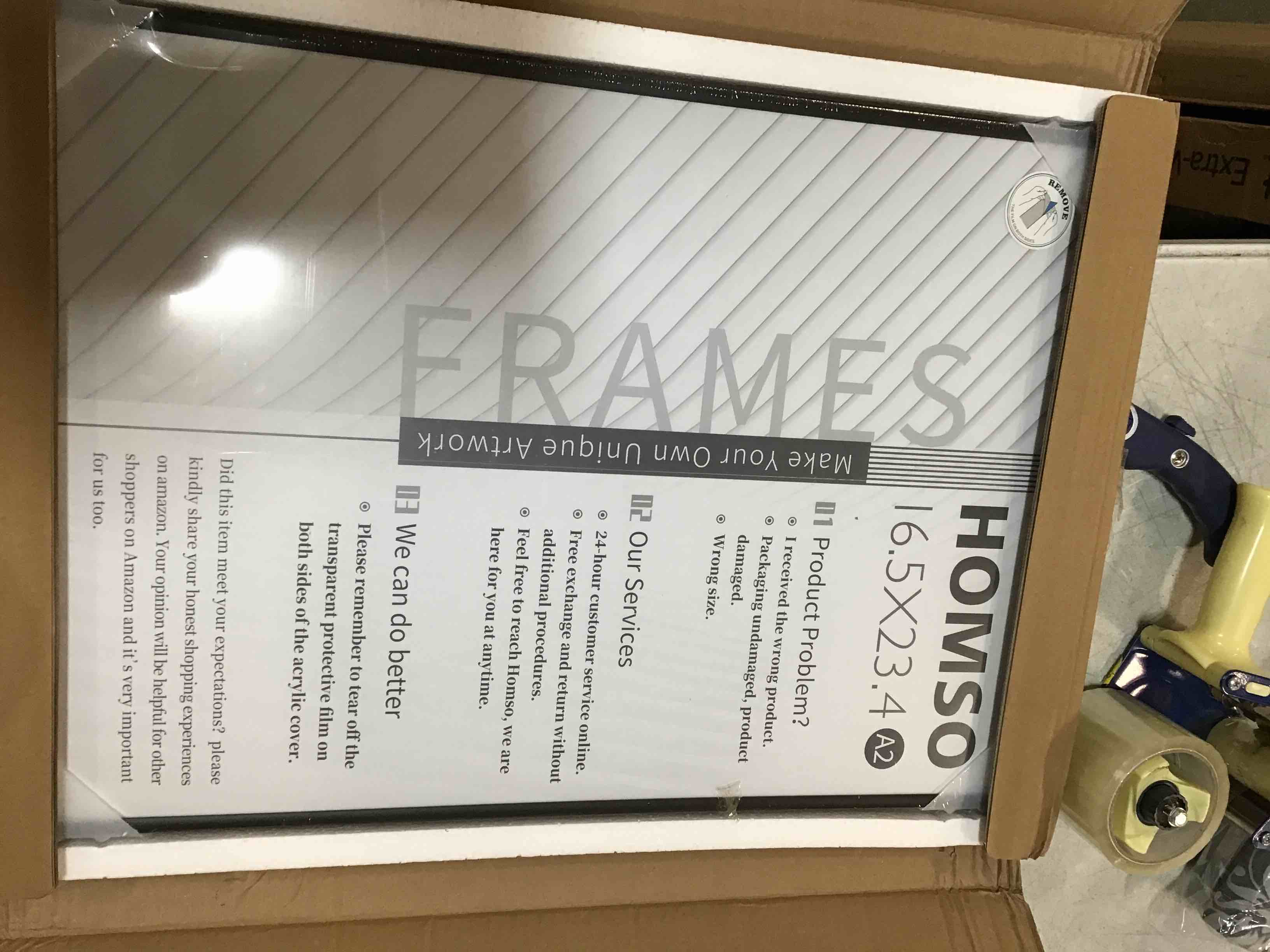 homeso A2 poster frame