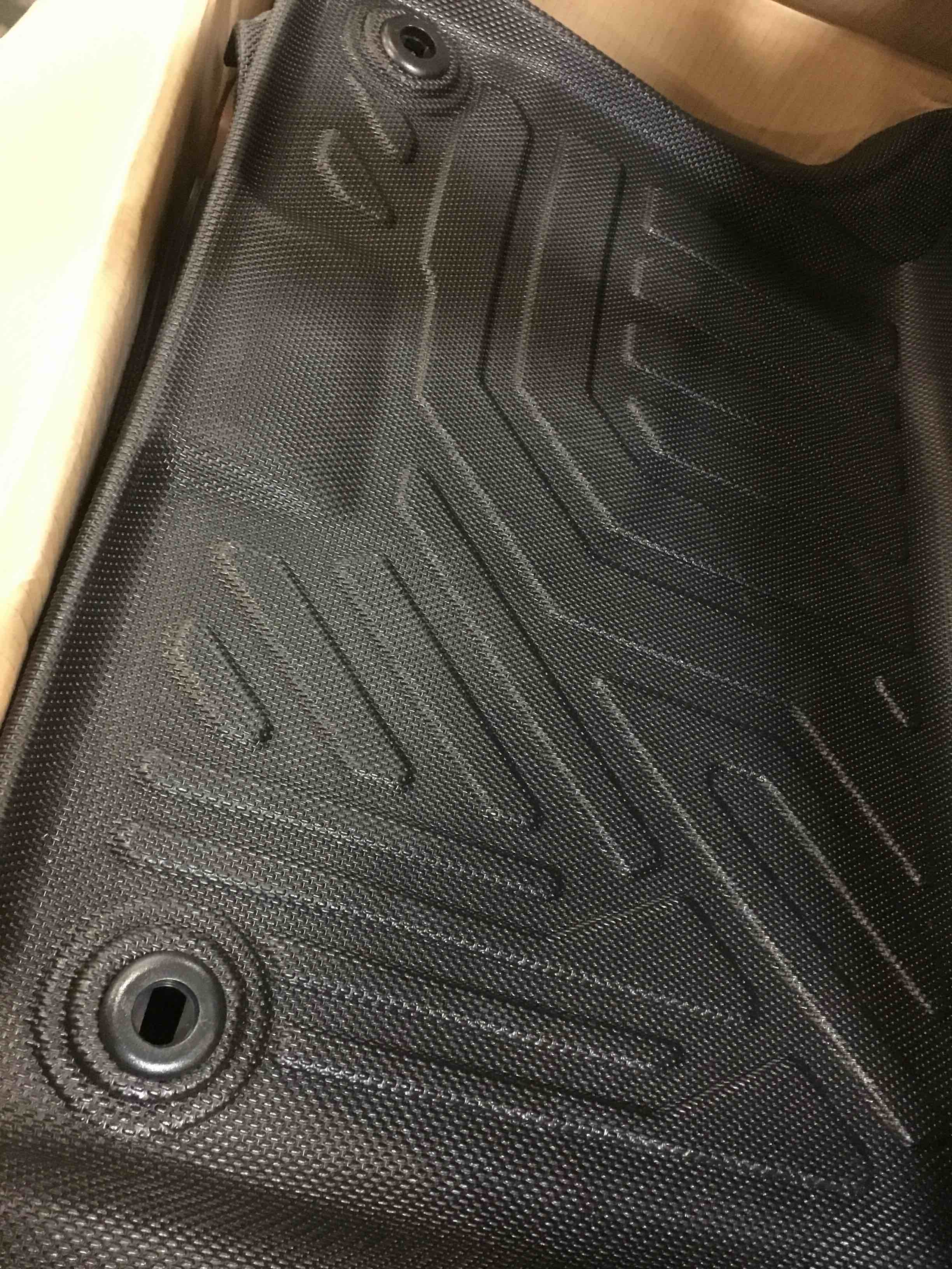 Mixsuper Liner Custom Floor Mats and Cargo Liner Set for 2019-2023 Honda Passport, All Weather 2 Row Floor Liners and Trunk Mat Black