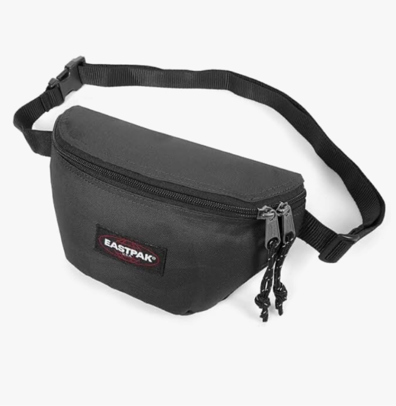 Eastpak Money Belt, 23 Cm, 2 Liters, Black Denim
