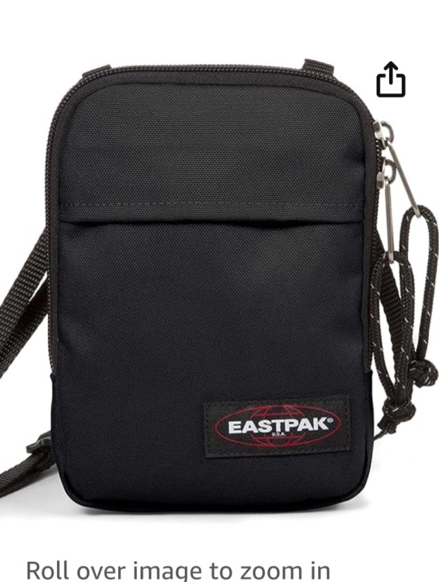 Eastpak Buddy Shoulder Bag - Storage for Keys, Wallet, and More - Black