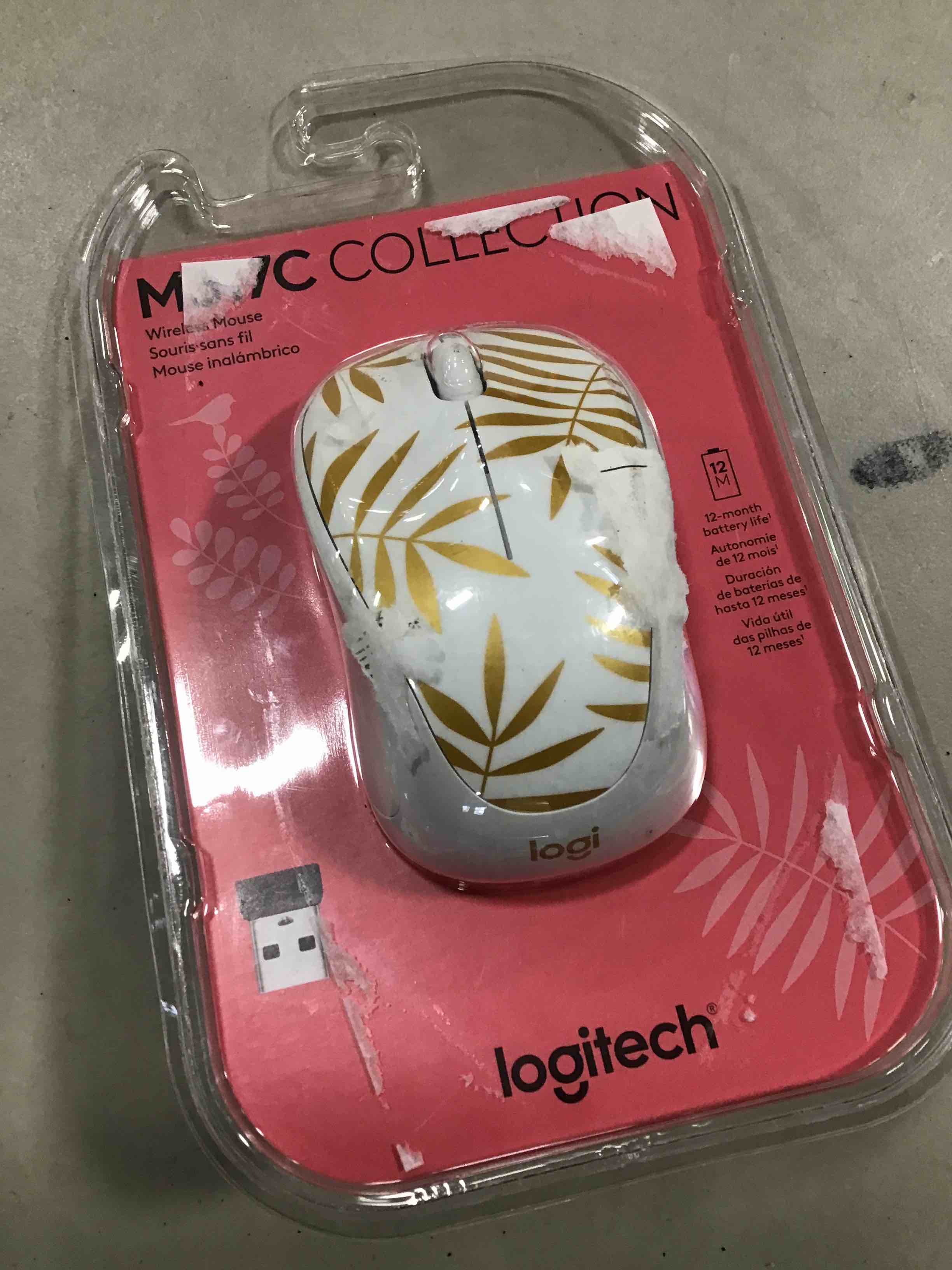 Logitech 910-002901 Wireless Mouse m317 with Unifying