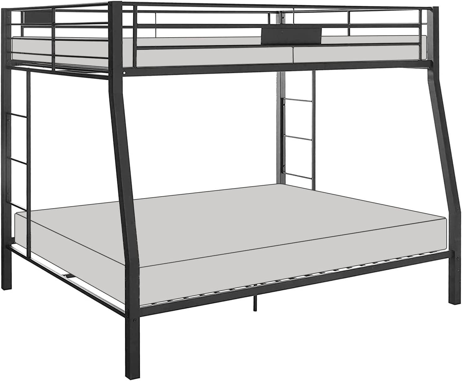 Twin full bunk bed, white SH550WHTF-1 similar to photo but white 