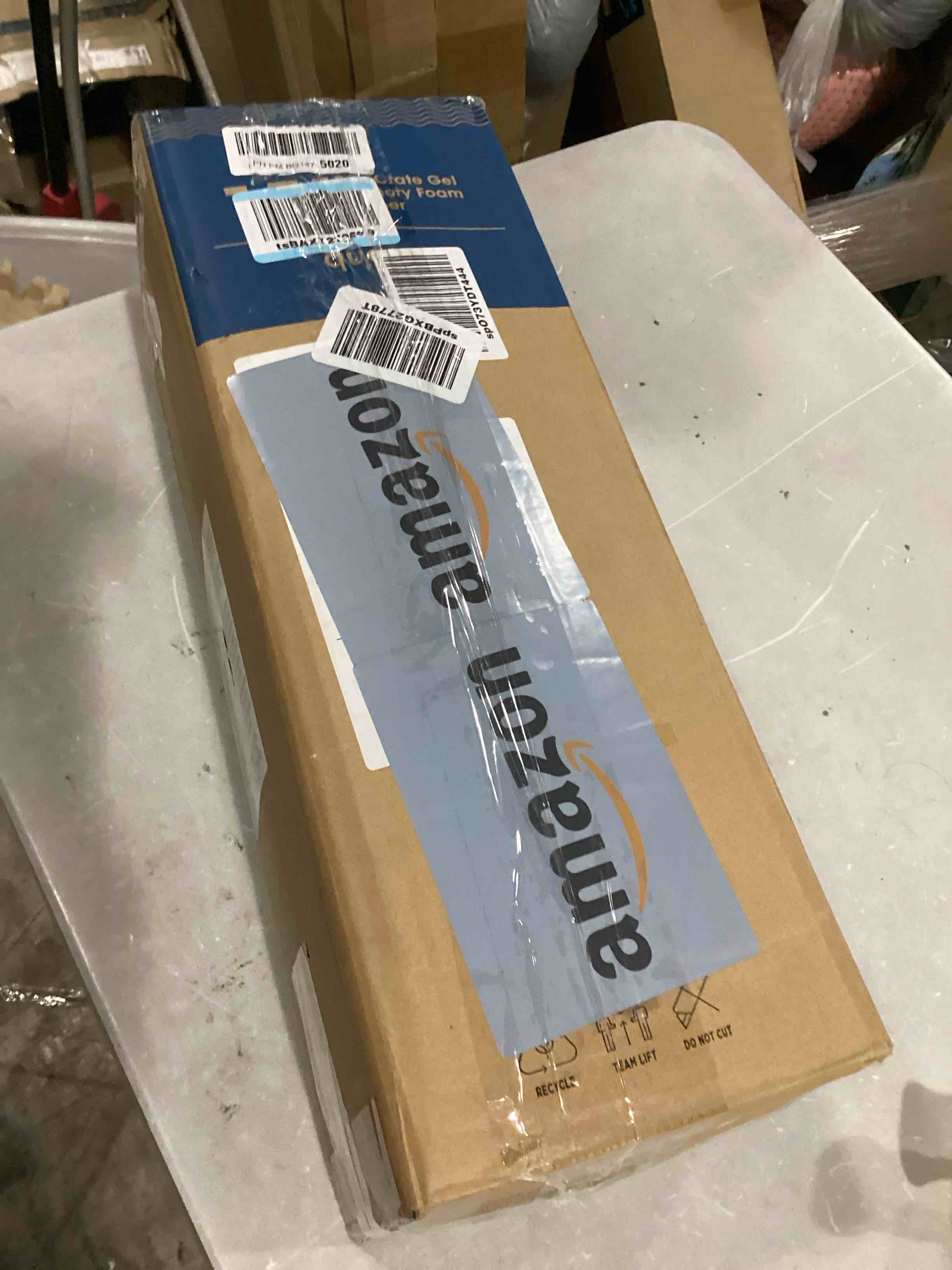 Best Price Mattress 1.5 Inch Egg Crate Memory Foam, Cooling Gel