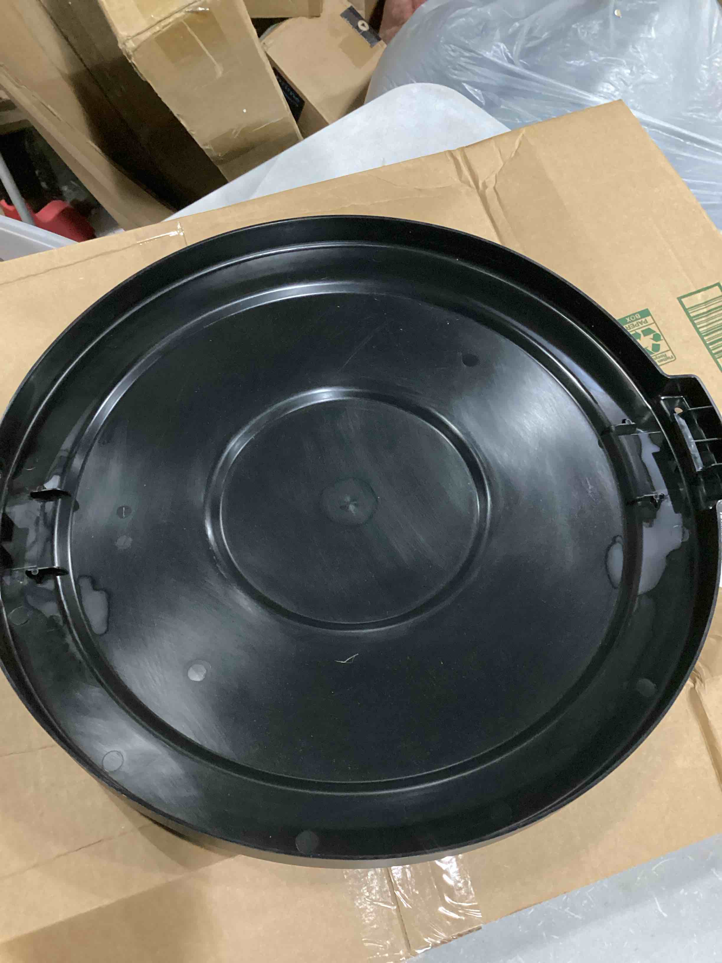 SPARTA Bronco Waste Container Trash Can Lid, Round Trash Bin for