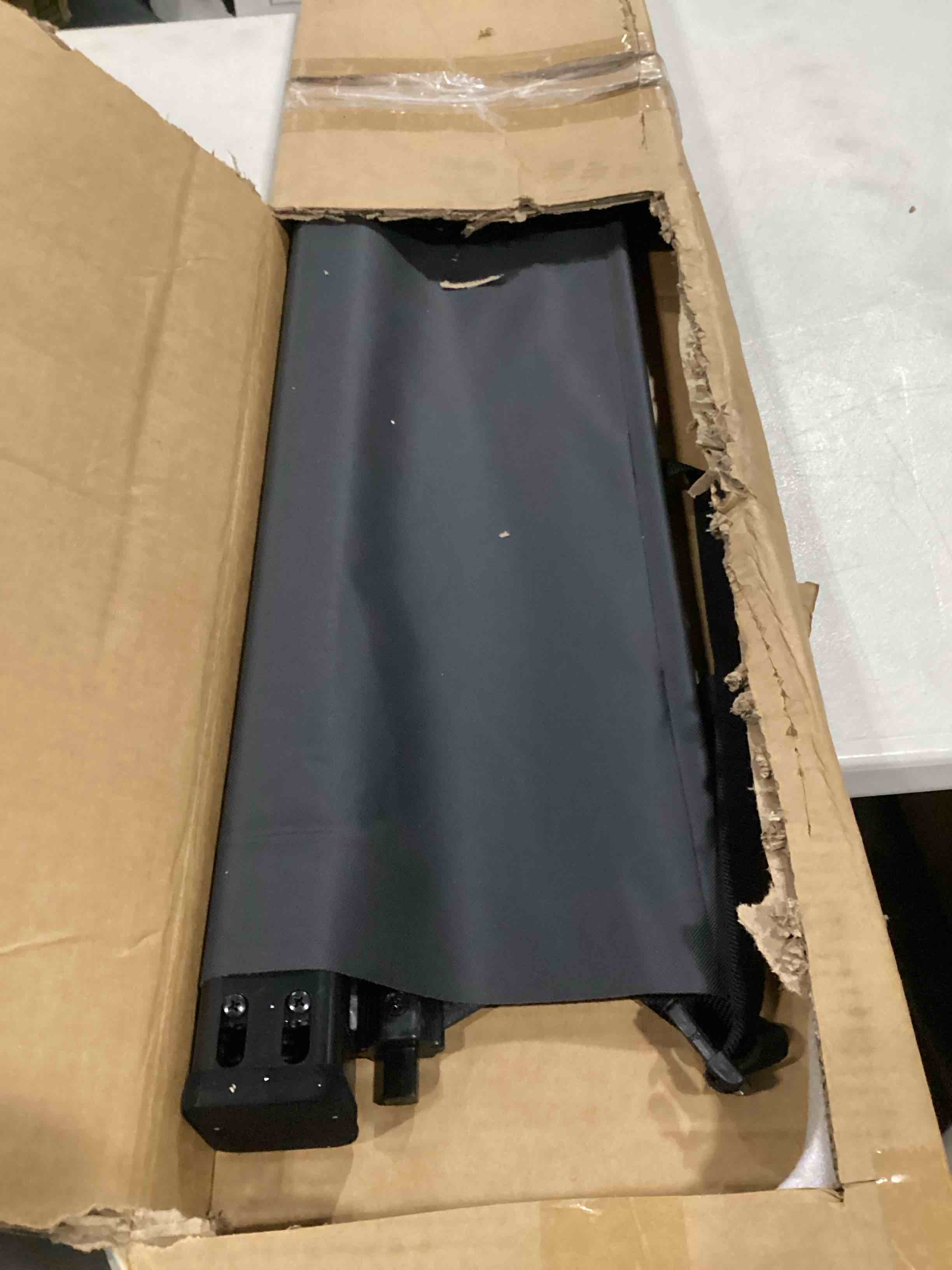 Powerty Compatible with Cargo Cover Infiniti QX50 2019 2020 2021 2022 2023 Retractable Rear Trunk Security Cover Shielding Shade Black No Gap (Not for QX55)