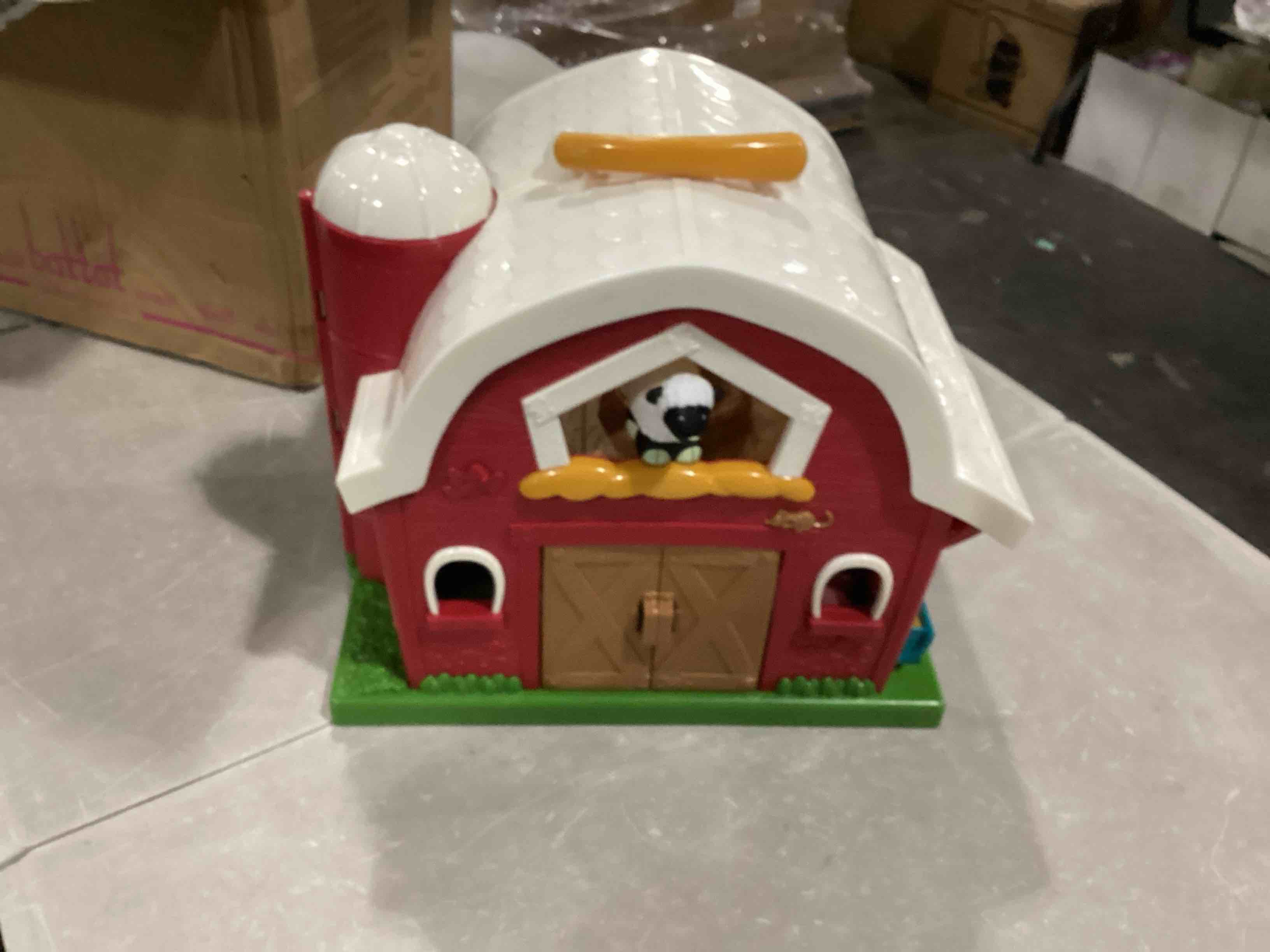 Battat Classic Barn Playset Farm Toys For Toddlers Farm Animals