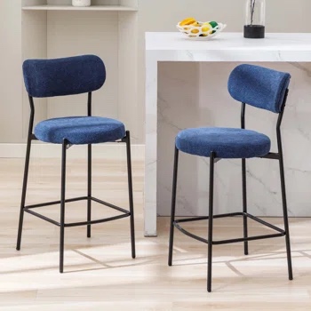 Medfield 26'' Counter Stool Blue (1 chair)