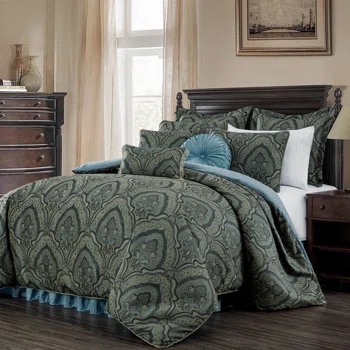 Seville Microfiber 9 Piece Comforter Set