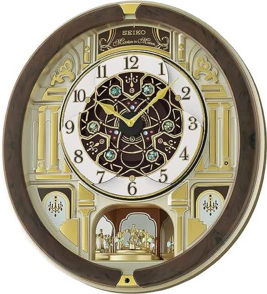 Seiko Melodies In Motion 2023 Musical Wall Clock