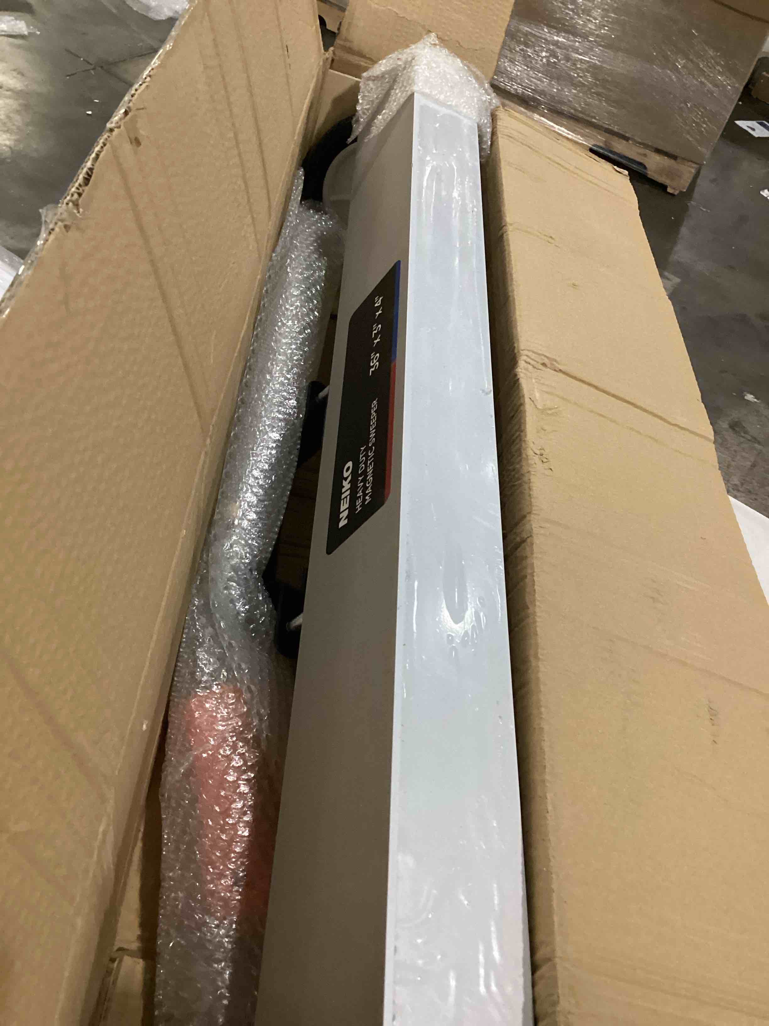 NEIKO 53418A 36Inch Pickup Sweeper with Wheels, Adjustable