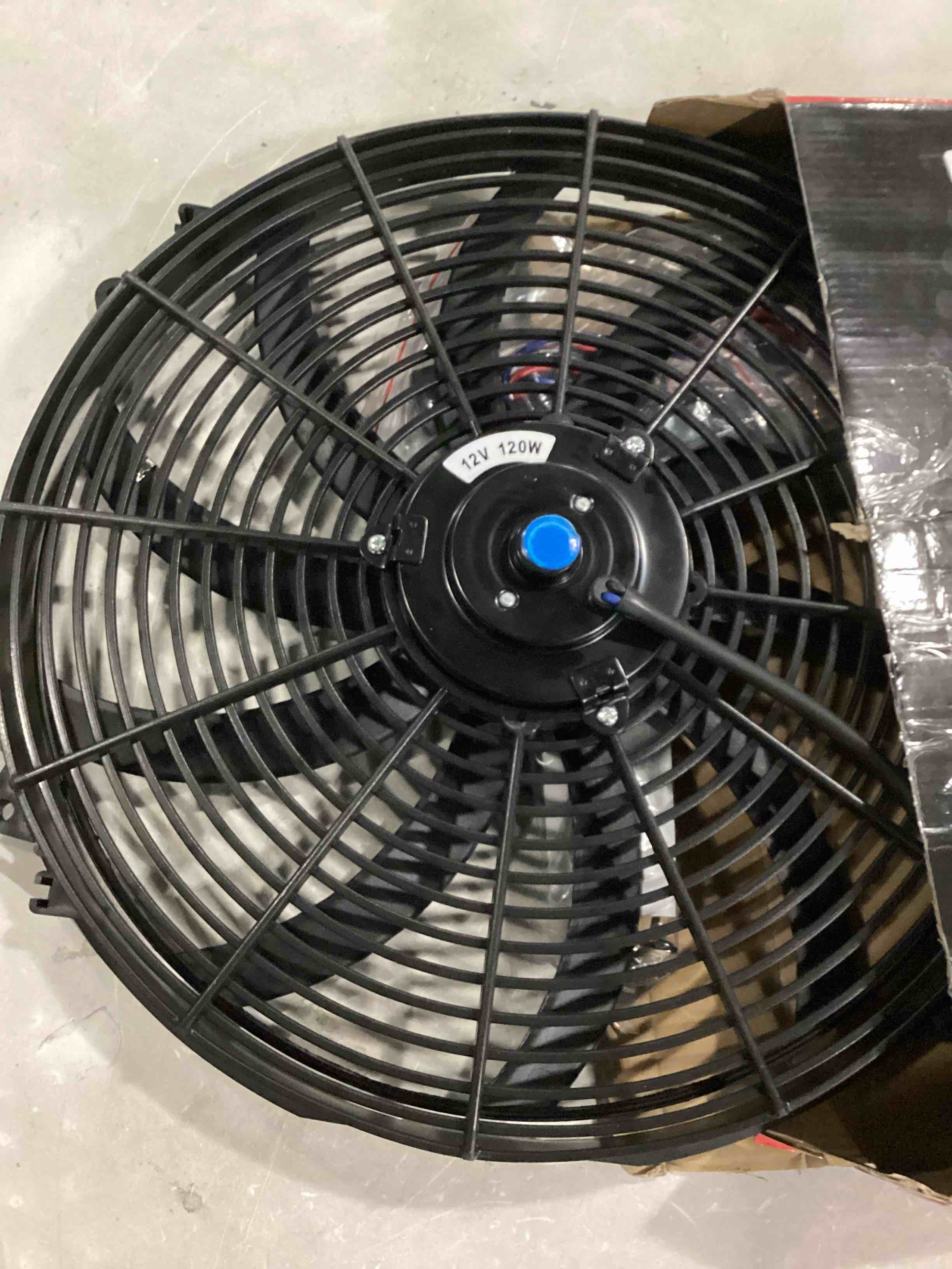 BLACKHORSERACING 16" 16 inch Electric Radiator Fan High 3000 + CFM