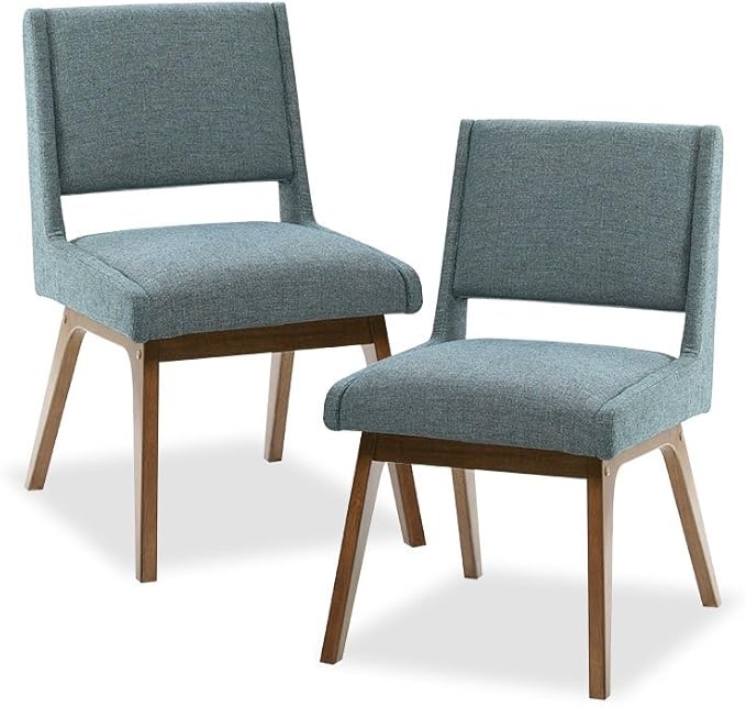(SIMILAR ITEM) Gracie Mills Bethany Set of 2 High Back Dining Chairs with Skirts
