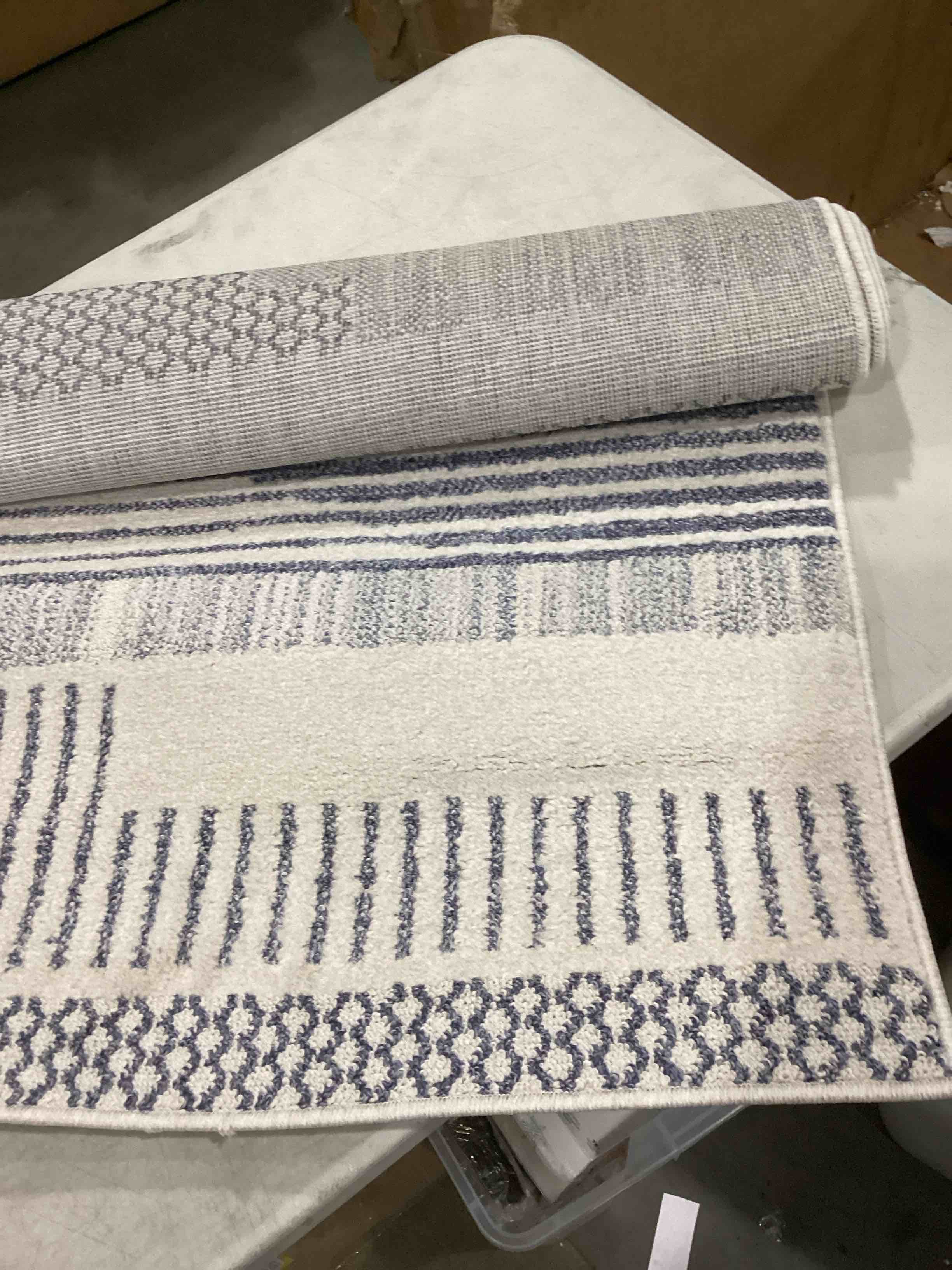 Well Woven Harlow Contemporary Geometric Runner Rug 27 in x 87 in