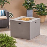 Christopher Knight Home Aidan 31" Fire Pit - 40,000 Btu: Stylish & Lightweight For Summer Nights 63490.00-40K fire table