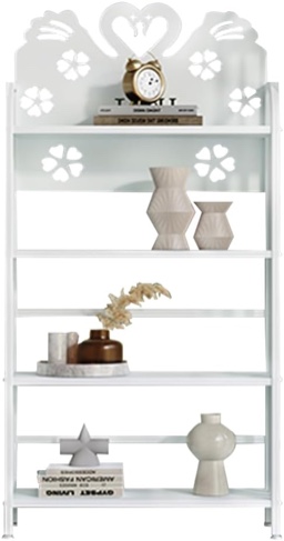 Bookshelf, 4-Tier Open Bookcase, Toy Storage Shelf, Book Display Rack Suitable for Living Room, Bedroom, Toddler Room, 31.49" L