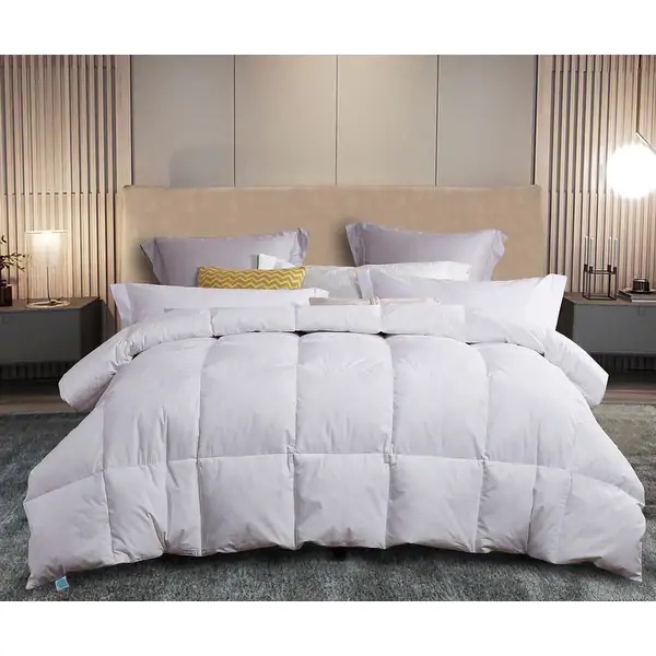 Martha Stewart White Feather and Down Comforter - King