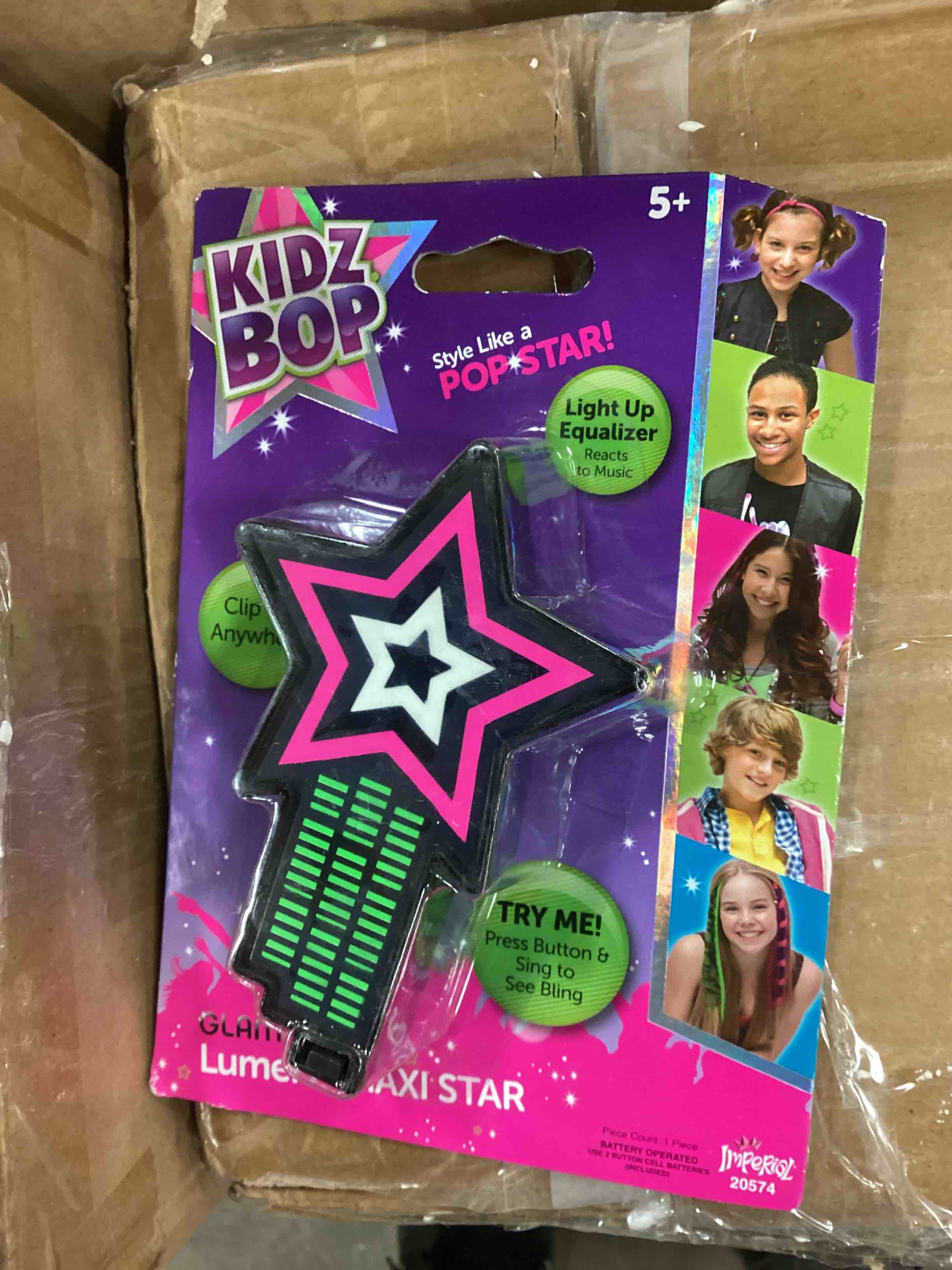 Kidz Bop Light Up Equalizer Lumefx Maxi Star