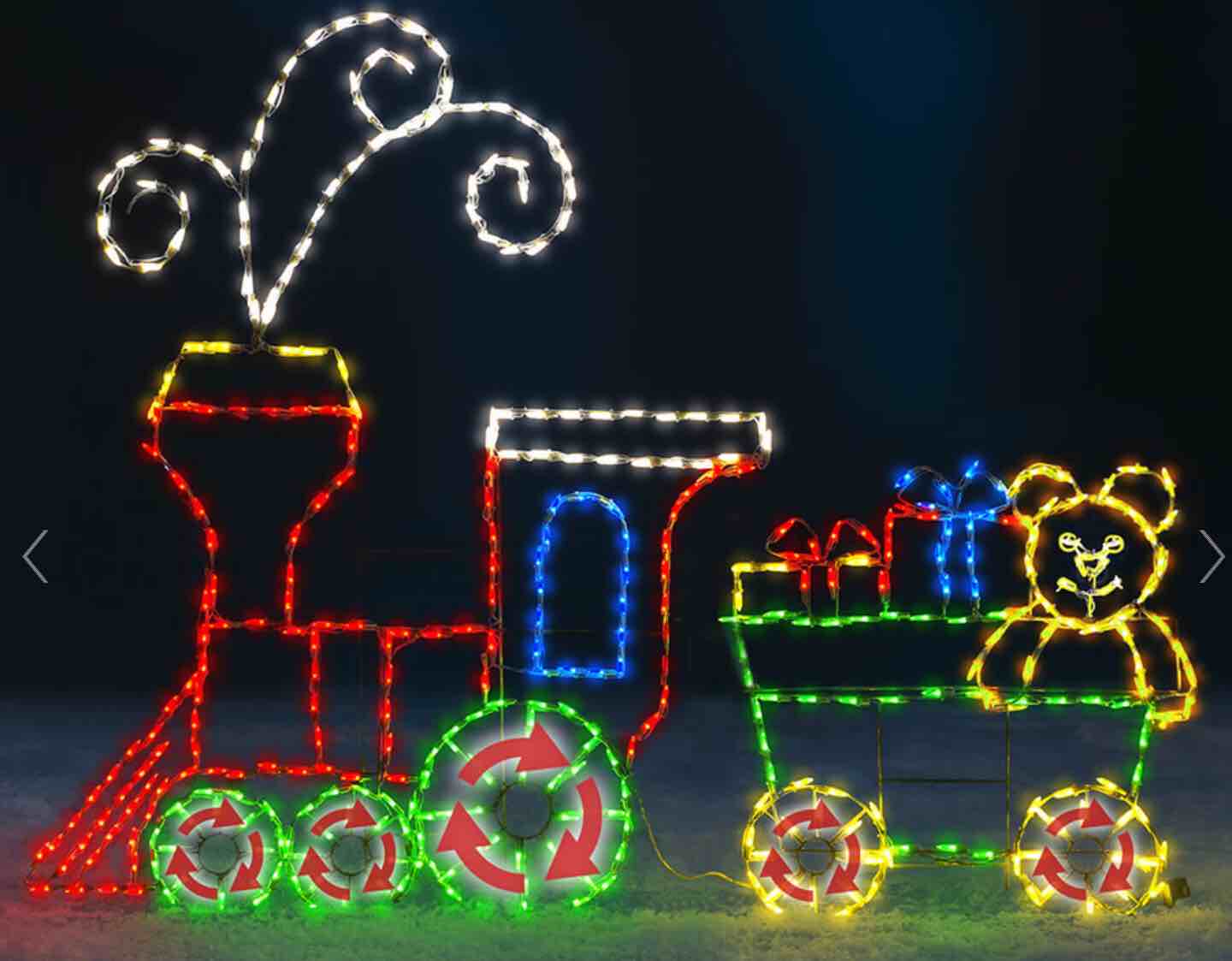 The 5' Animated Holiday Locomotive
