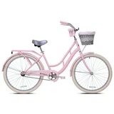 BCA 26 in. Charleston Adult Female Cruiser Bike, Pink
