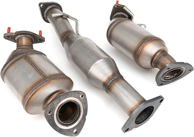 FOMIUZY High Flow Front Catalytic Converter Kit Direct-Fit Chevy Traverse 2009-2017 GMC Acadia 2007-2017 Buick Enclave 2008-2017 Saturn Outlook 2007-2010 3.6L