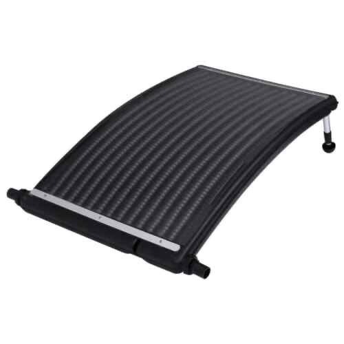 vidaXL Curved Pool Solar Heating Panel - Black 