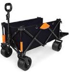 Natarbora Heavy Duty Collapsible Utility Wagon Cart Bags & Storage