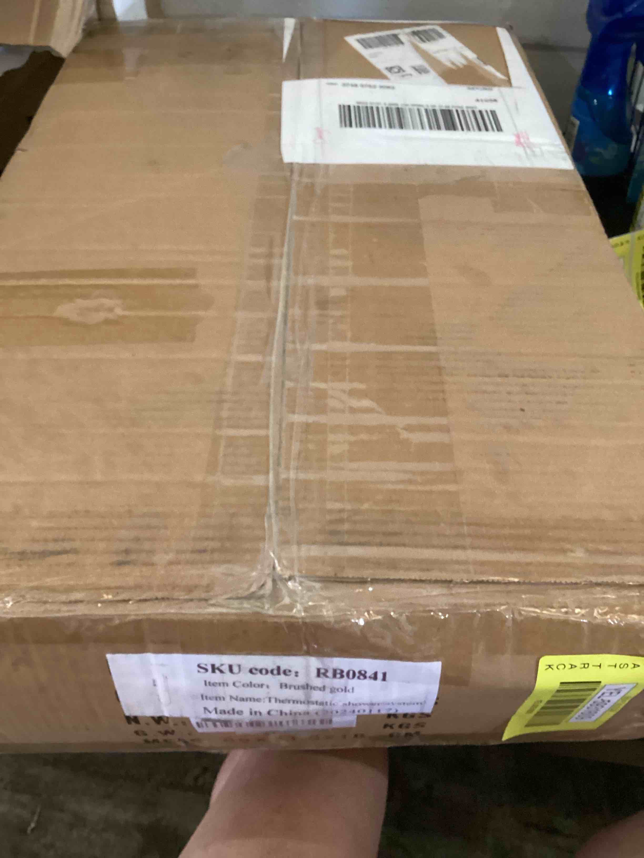 Large Flow Stainless Steel Thermostatic Shower 