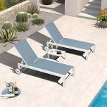 Purple Leaf Chaise Lounge