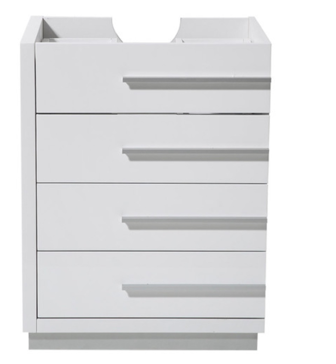 Fresca Livello 24" White Modern Bathroom Cabinet