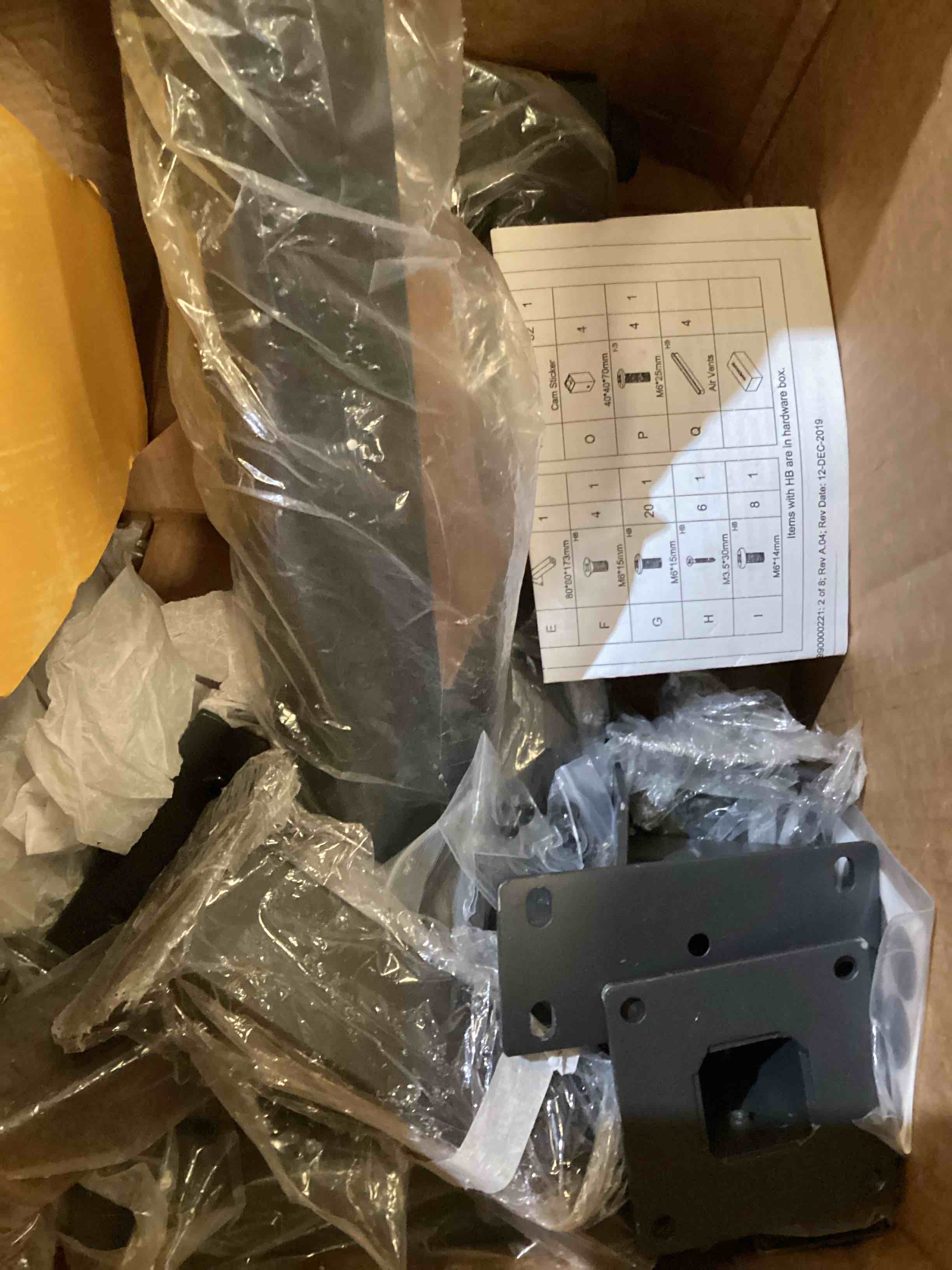 Miscellaneous Shelf Parts