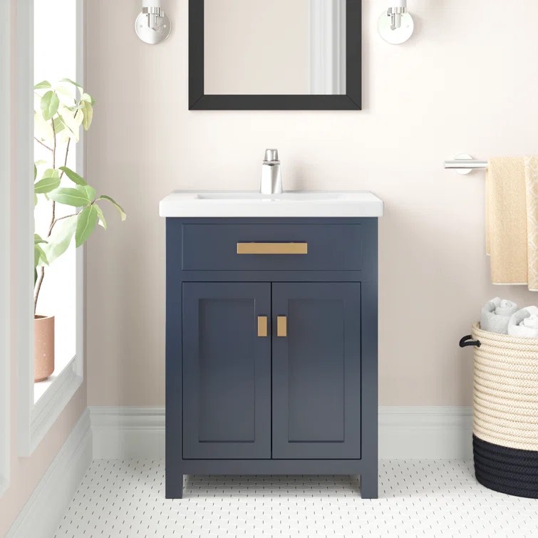 Caitlyn Modern 24" Single Bathroom Vanity Set