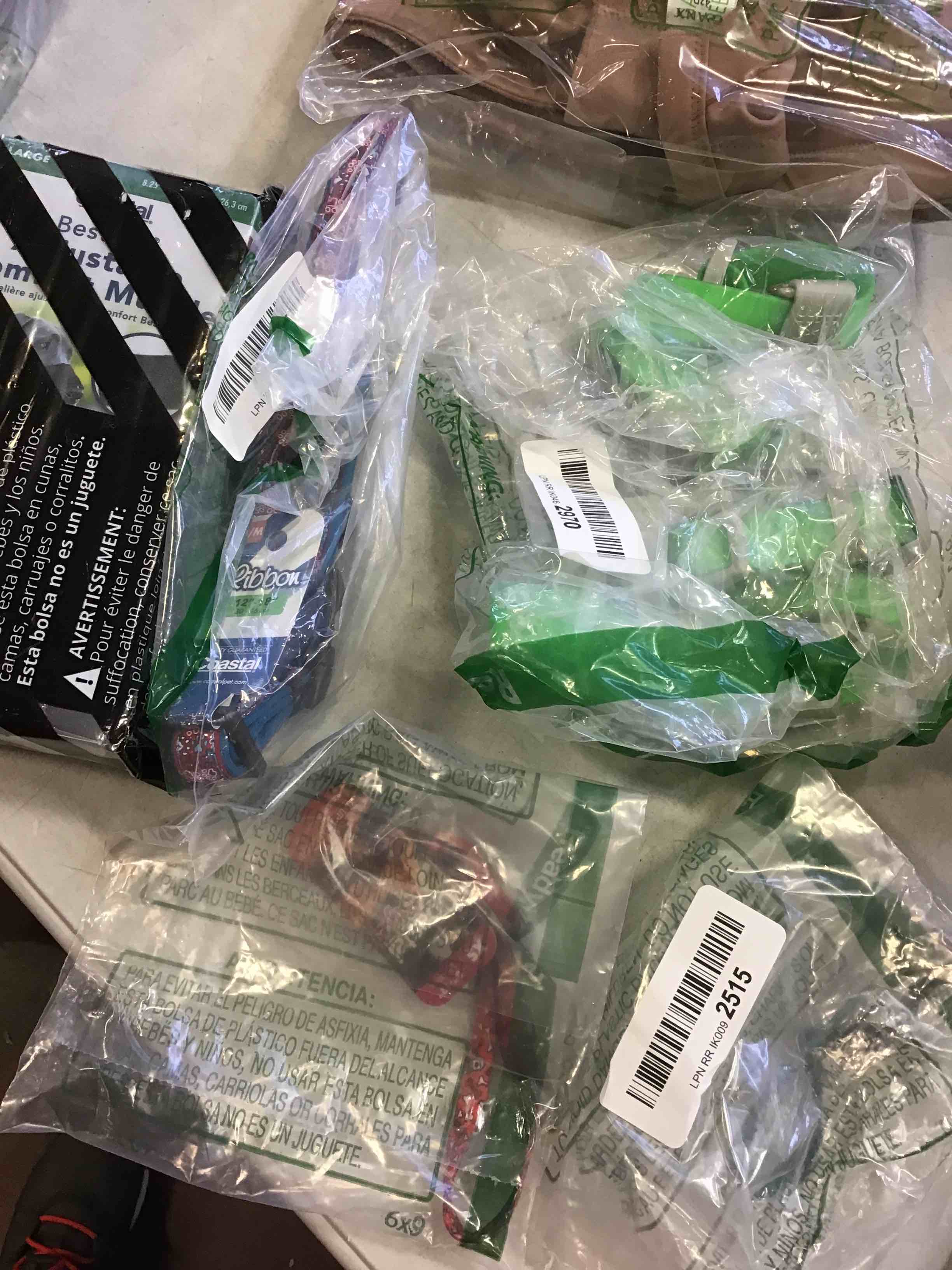 assorted accessories for dog varying styles 