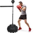 (incomplete) Solid Refle Bag Boxing Speed Trainer Punching Bag Spinning Bar, Training Boxing Ball with Reflex Bar Free Standing, 45-80in Adjustable Height, for Adult&Kid