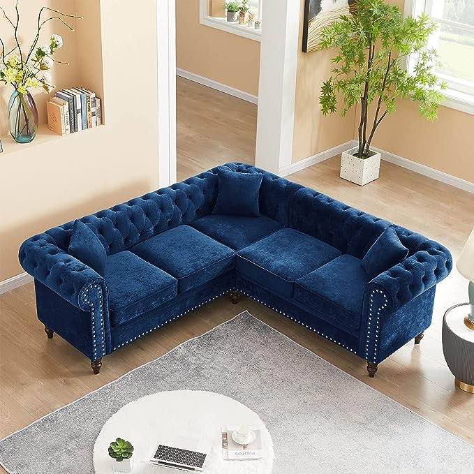 Button tufted Velvet Upholstered Sofa PARTS ( PARTS ONLY / THIS IS NOT THE COMPLETE SOFA )