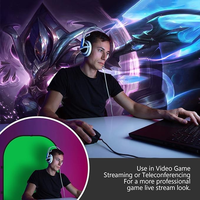 NEEWER Chromakey Backdrops, Green Screen