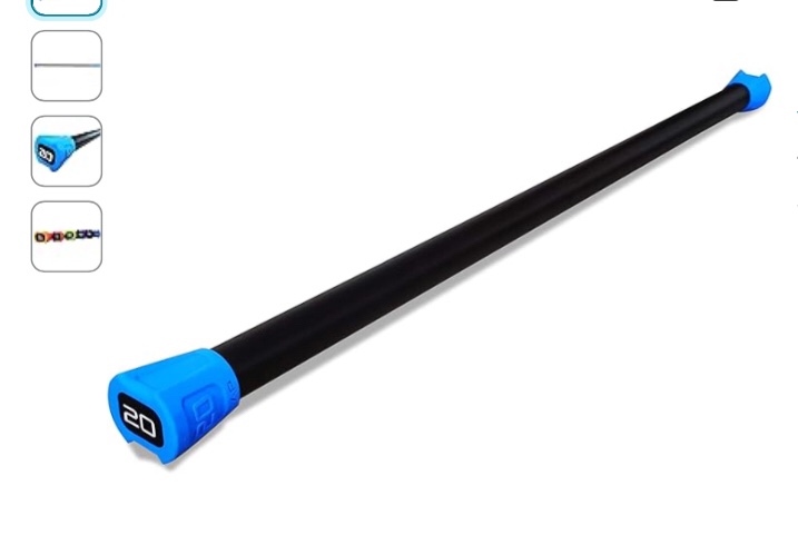 CAP Barbell Weighted Body Bar, 20 LB