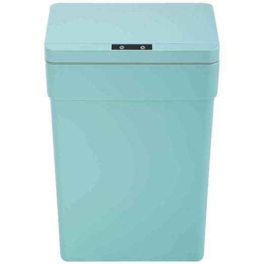 13 Gallon Trash Can Automatic Kitchen Trash Can Touch Free High-Capacity Garbage Can with Lid for Bedroom Bathroom Home Office 50 Liter 